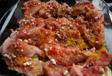 Pečené morčacie mäso