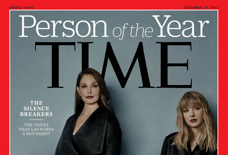 Osobnosťou roka sú podľa Time ženy z kampane #MeToo