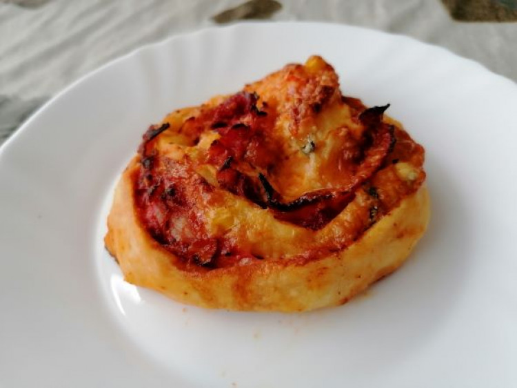 Fantastické pizzové slimáky z lístkového cesta, overený recept