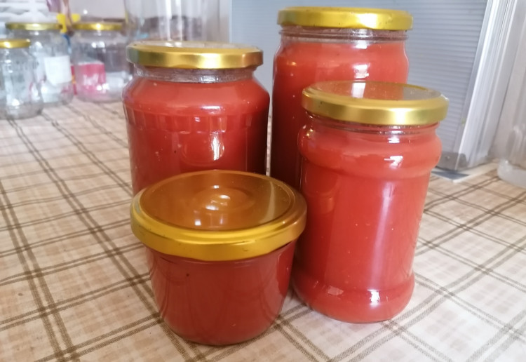 Čistá paradajková šťava, overený recept