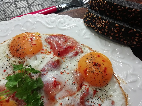 Raňajky z vajec. Foto - Nela