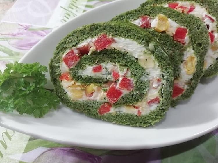 Špenátová roláda na fit spôsob: Jednoduchý jarný recept
