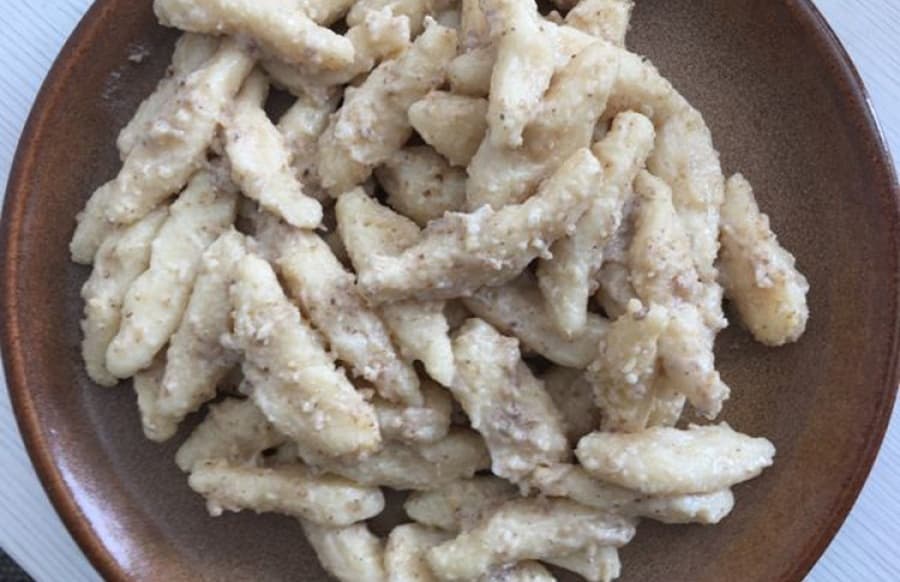 Výborné orechové šúľance, RECEPT na zemiakové šúľance s orechami