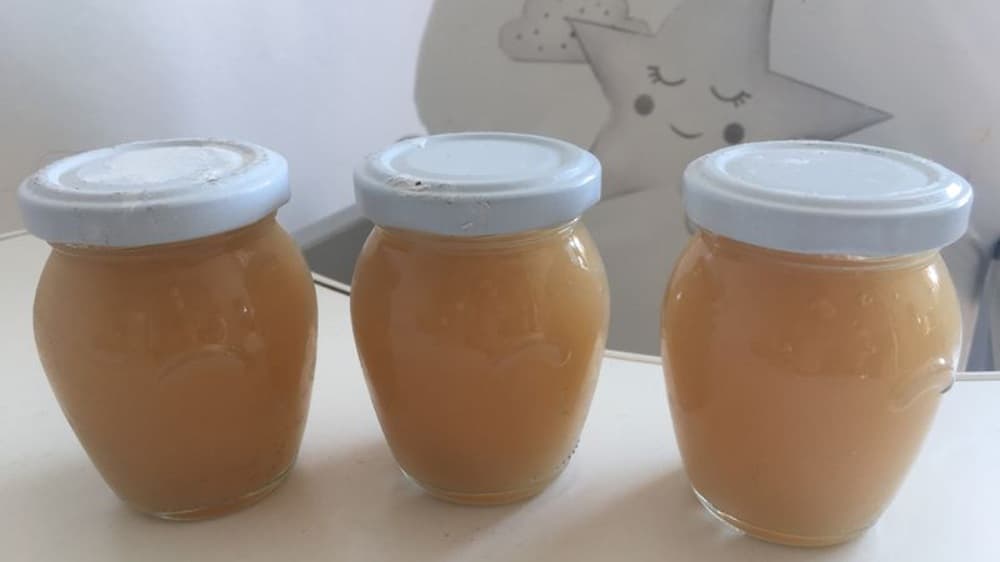 Výborná jablková detská výživa, domáci recept