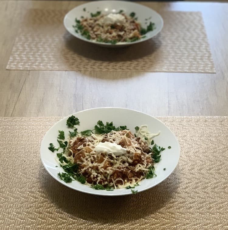 Lasagne s mletým mäsom. Fotka - Andrea Bunčeková