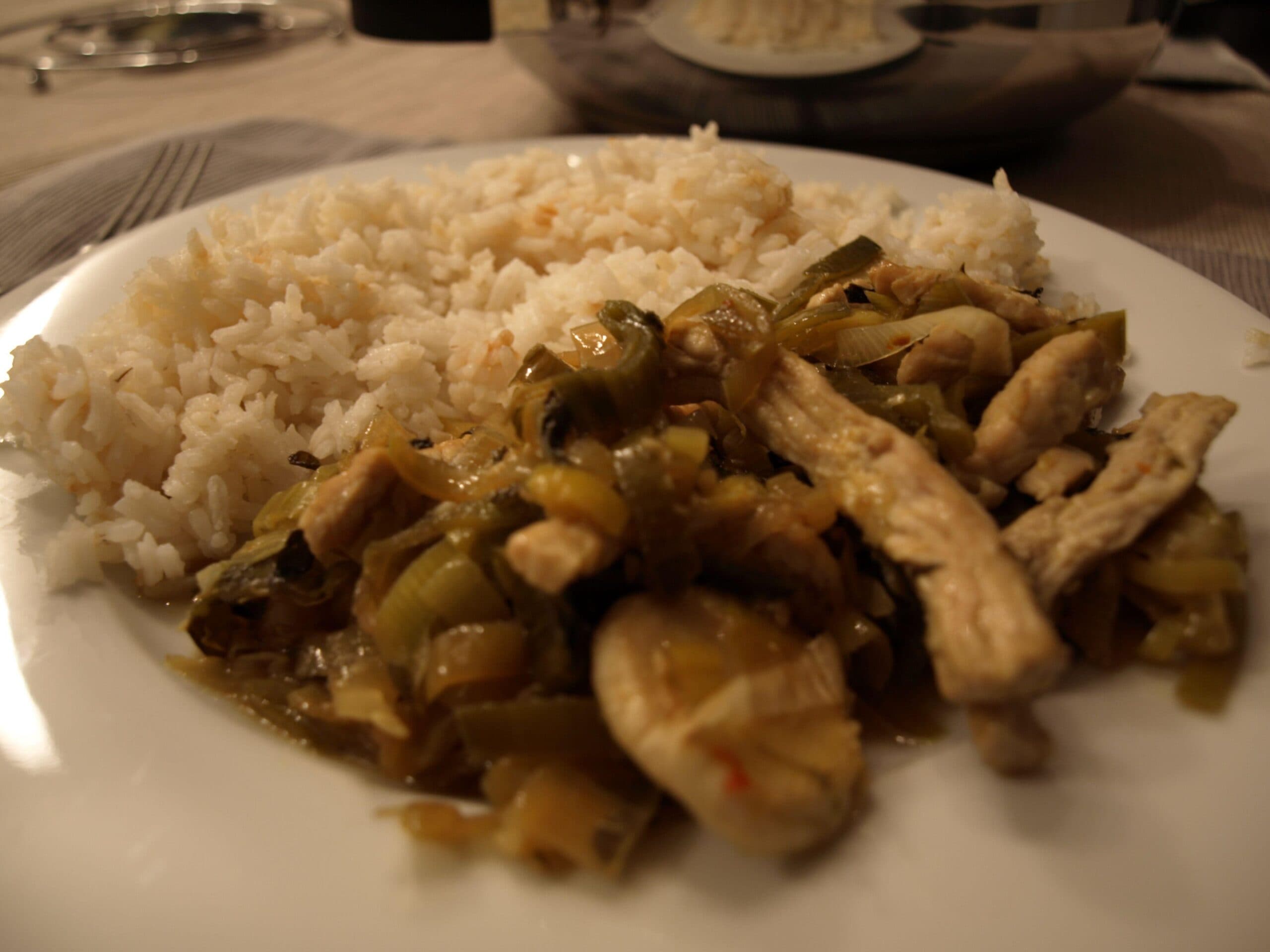 Skvelé morčacie soté s ryžou a bylinkami, RECEPT za polhodinku
