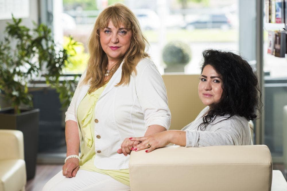 Mama dáva dcére skúsenosti, dcéra mame energiu a nápady. Spolu vedú úspešnú firmu