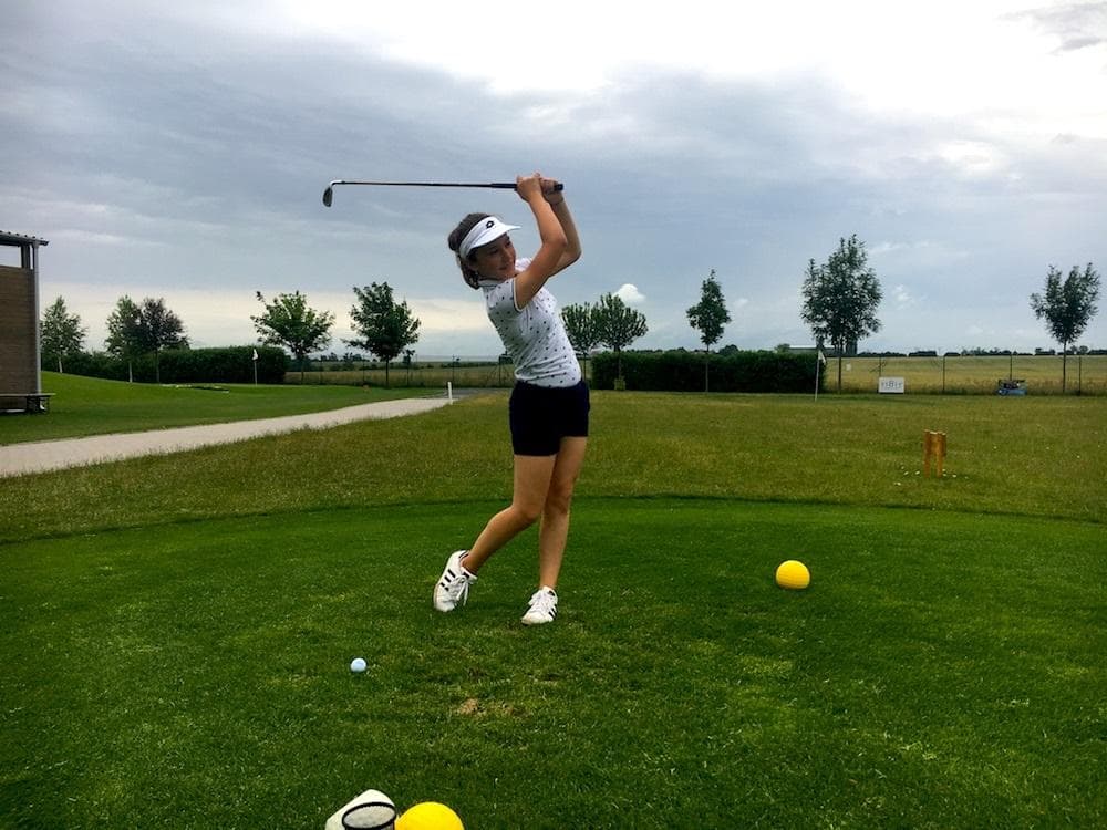 Je skvelé, že ihriská sú v prírode, hovorí vicemajsterka Slovenska v golfe dievčat