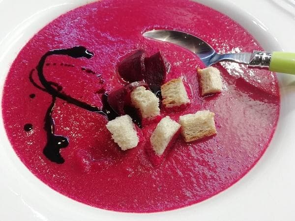 Najlepšia krémová cviklová polievka, zdravý RECEPT