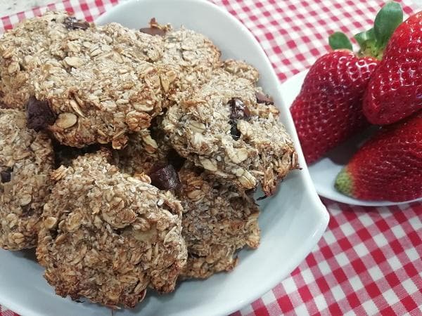 Rýchle a zdravé koláčiky z ovsených vločiek, banánov a sliviek TOP RECEPT
