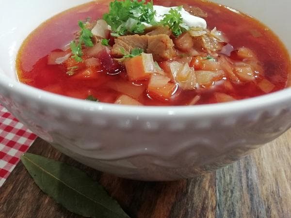 Pravý boršč, originálny recept