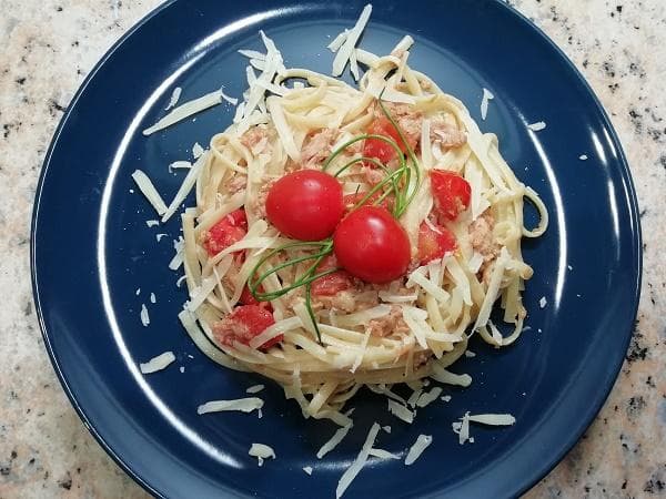 Cestoviny s tuniakom a cherry paradajkami, top recept