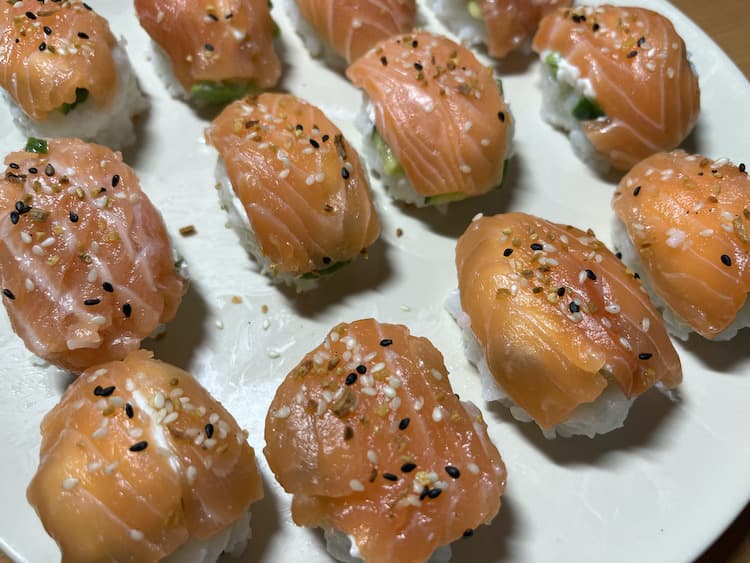 Domáce suši: Recept na lososové Nigiri