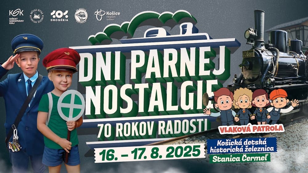 Akcie na východe Slovenska: Jazdy parným vlakom, furmanské preteky aj adrenalínová rally