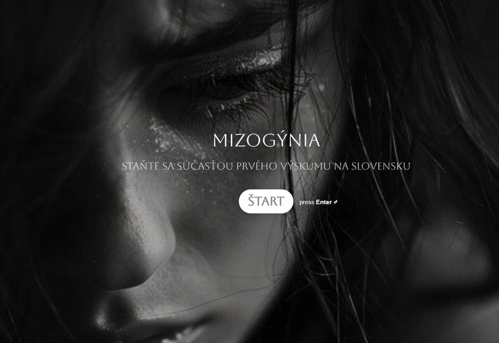 Spustili sme prvý prieskum o mizogýnii
