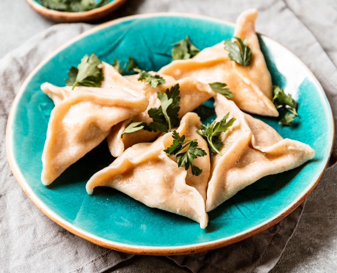 Zemiakové pirohy s kapustou, netradičný recept