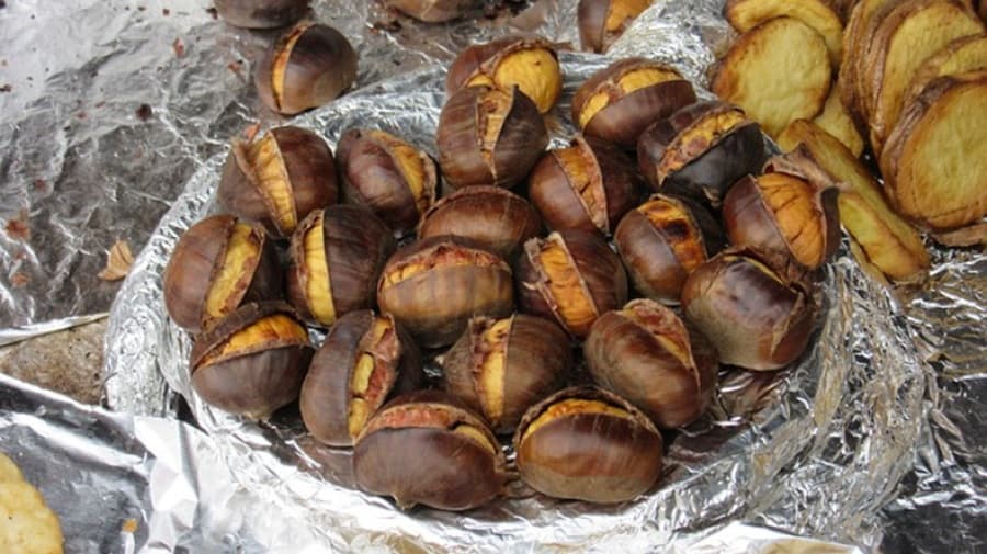 Pečené gaštany, recept ako upiecť gaštany doma v rúre