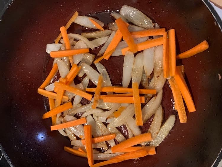 Udon rezance 2. Fotka - Andrea Bunčeková