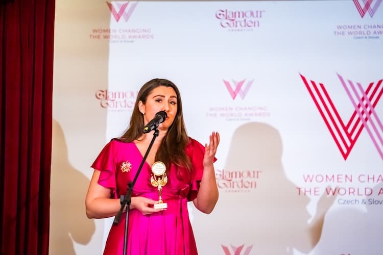 Alexandra Janečková ako prvá Slovenka vyhrala hlavnú cenu Women Changing the World