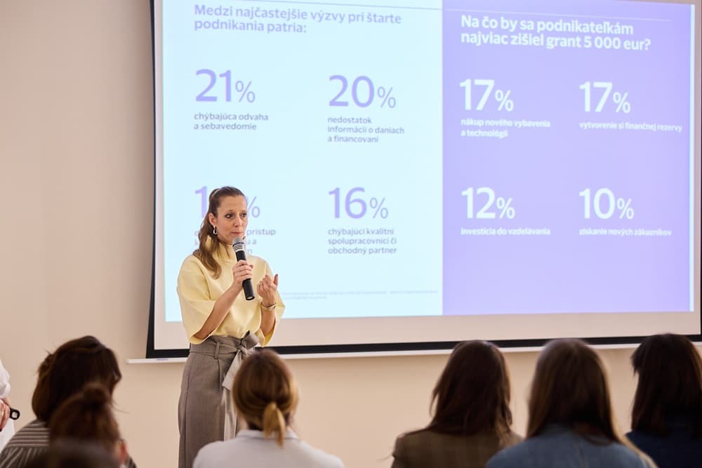 4 z 10 podnikateliek začínajú biznis bez kapitálu. Visa núka ženám grant