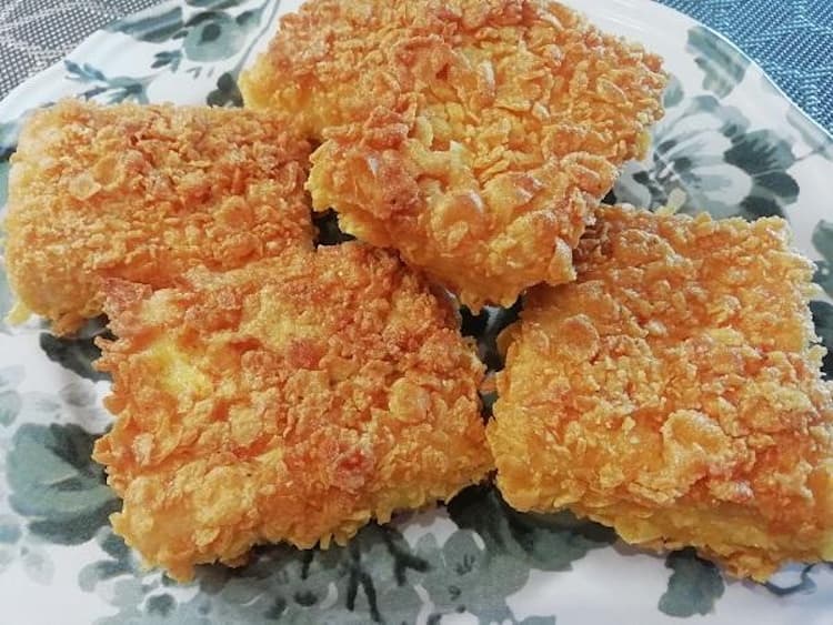 Chrumkavé tofu v cornflakes: Recept bez lepku do 15 minút