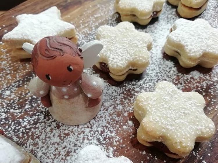 Kváskové linecké koláčiky: Overený recept zo špaldovej múky