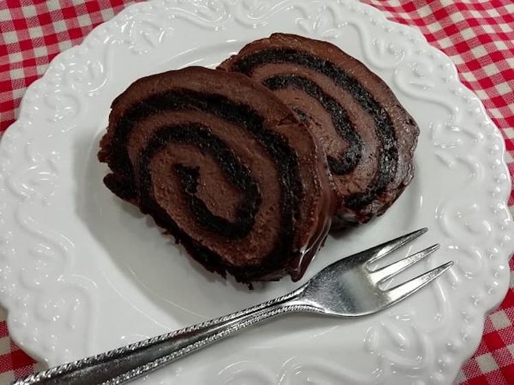 Čokoládová roláda. Fotka - Redakcia Žien v meste