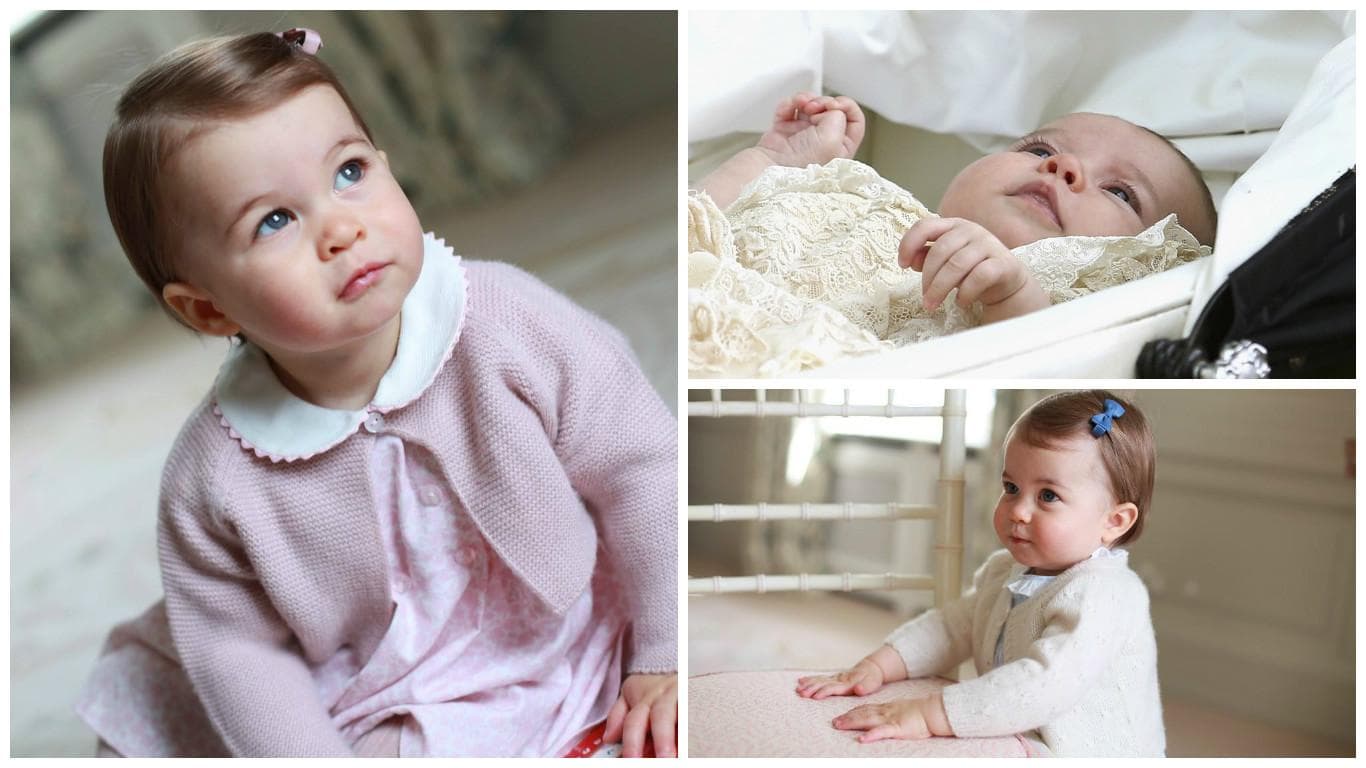 Malá britská princezná Charlotte má rok