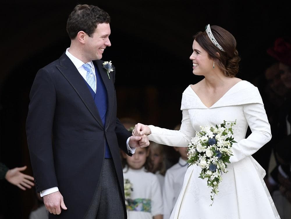Obyčajný život princeznej: Eugenie zverejnila neznáme svadobné fotky
