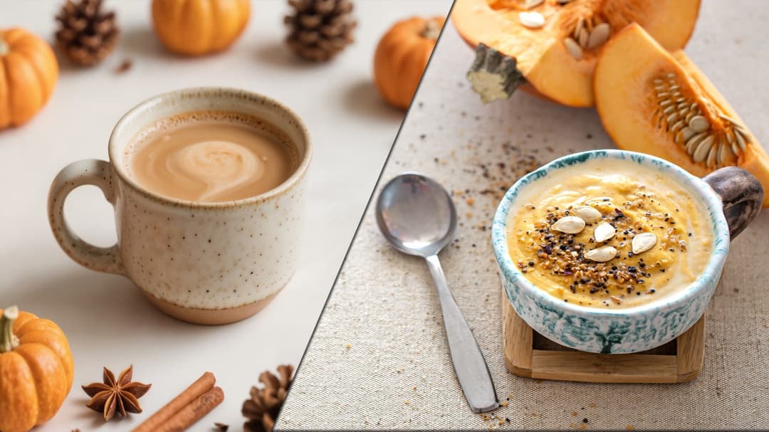 Ste pumpkin káva queen alebo matcha diva. Porovnanie, výhody a účinky