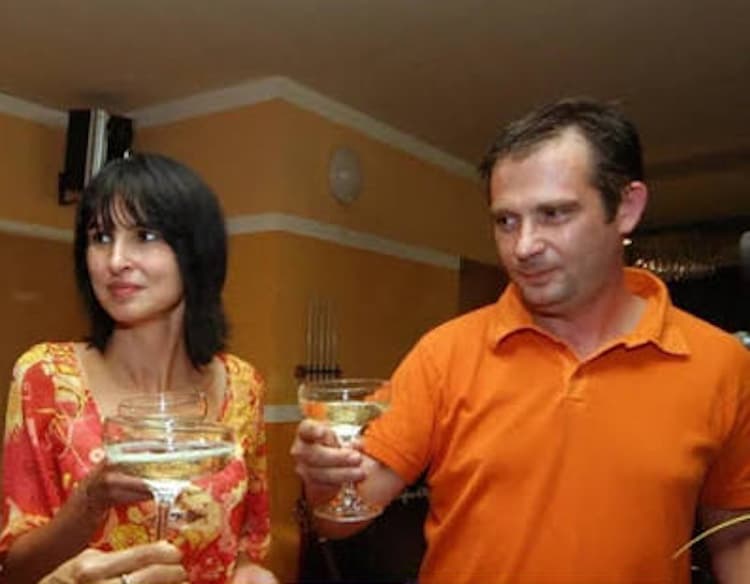 Simona Monyová s druhým manželom Borisom Ingrom. Fotka - IG