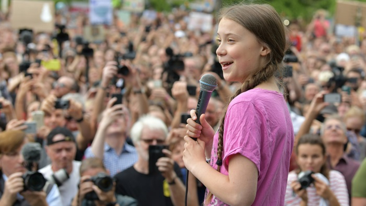 Greta Thunberg, 16-ročná aktivistka