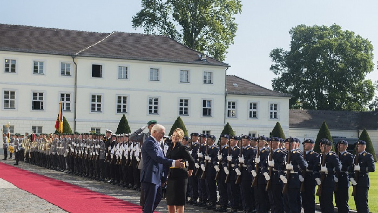 Prezidentka Čaputová v Berlíne