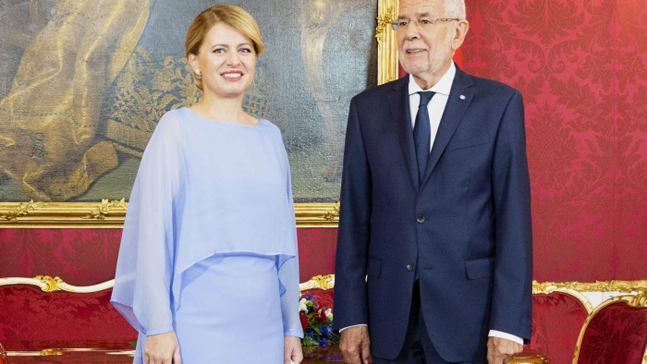 Prezidentka Zuzana Čaputová vo Viedni