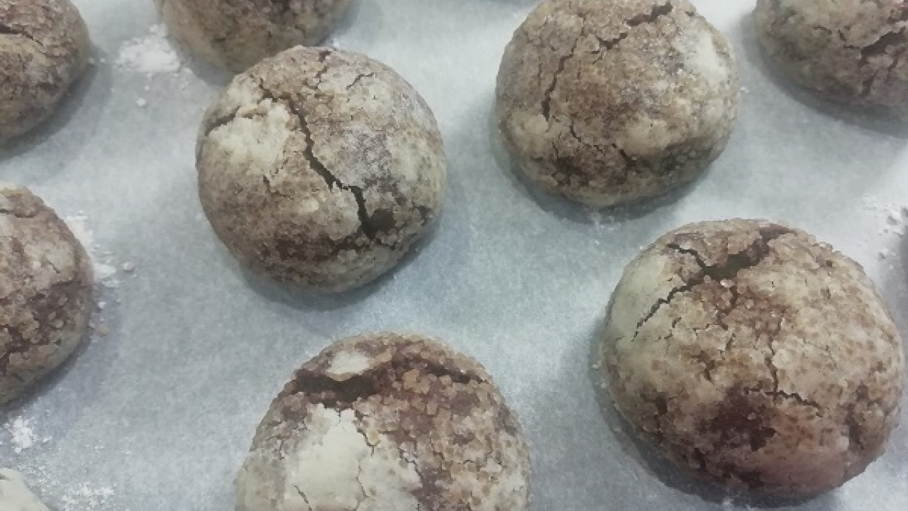 Čokoládové crinkles