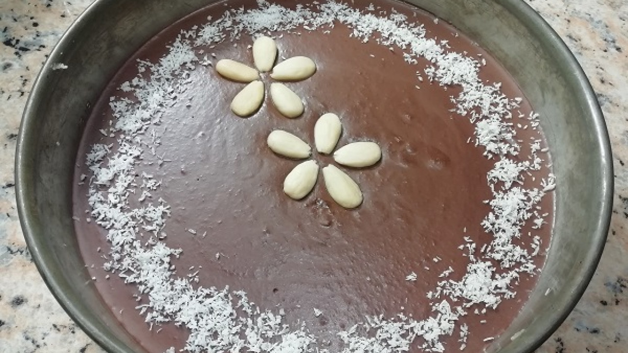 Čokoládová raw torta