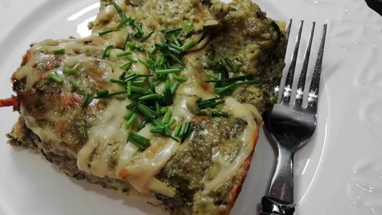 Špenátové lasagne