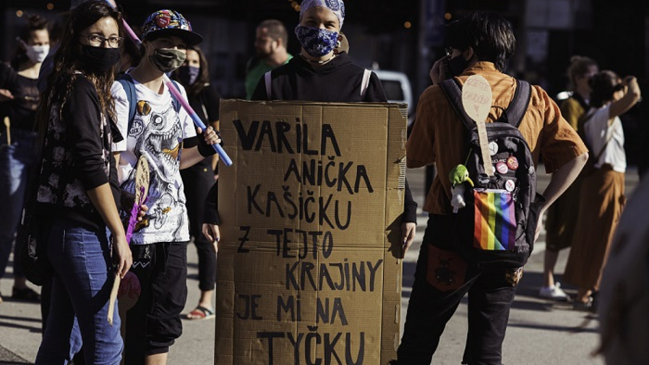 Protest Nebudeme ticho v Bratislave