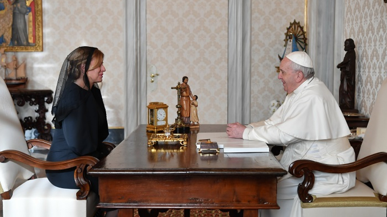 prezidentka Čaputová vo Vatikáne