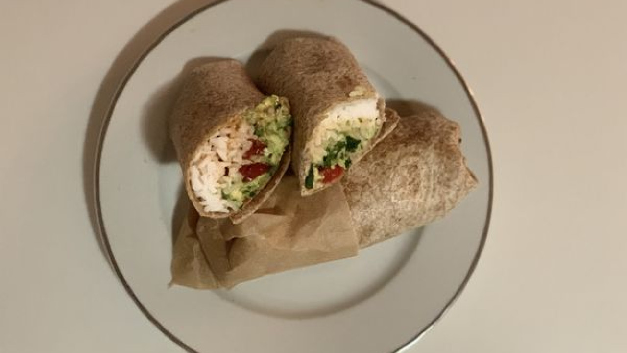 Zeleninové burito