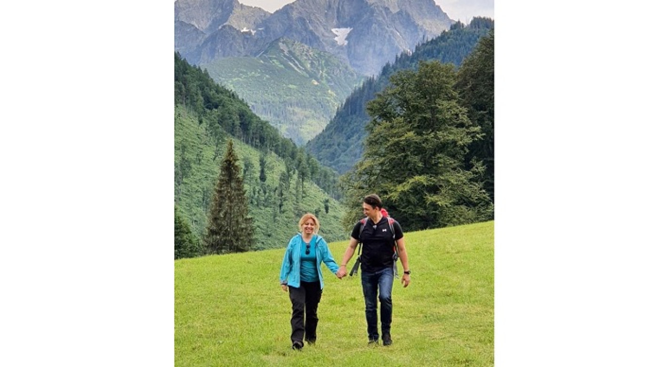Prezidentka Čaputová na dovolenke