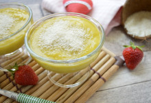 Smoothie mango avokádo