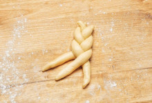Rýchly jednoduchý dezert, recept na hroznové vrkôčiky