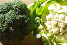 Krémová brokolicová polievka aj karfiolová