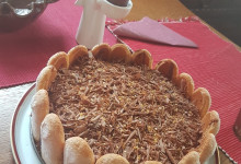 Čokoládová vianočná torta