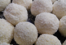 Recept na kokosové guľky rafaelo