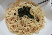 Špagety s medvedím cesnakom