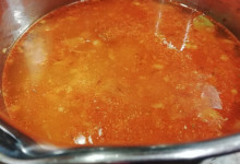 Fazuľová polievka na kyslo