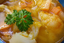 Letná zeleninová polievka