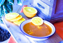 Mrkvová polievka s pomarančom